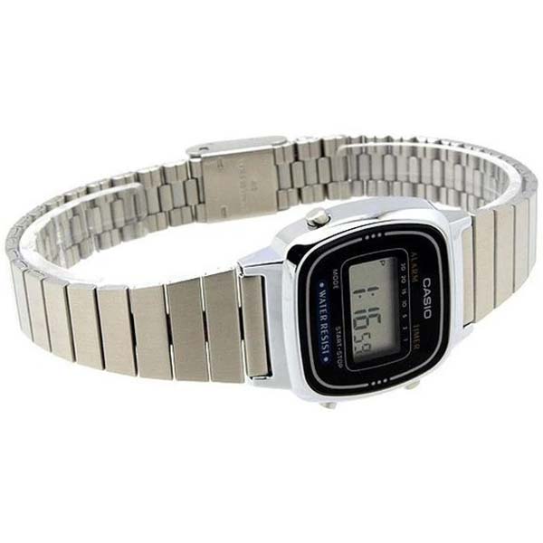 Casio Mujer Digital Metálico  F056 – Relojeria el hombre del tiempo